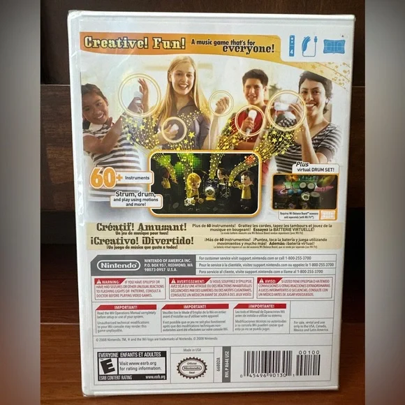 Wii Music Game Nintendo Wii, 2008